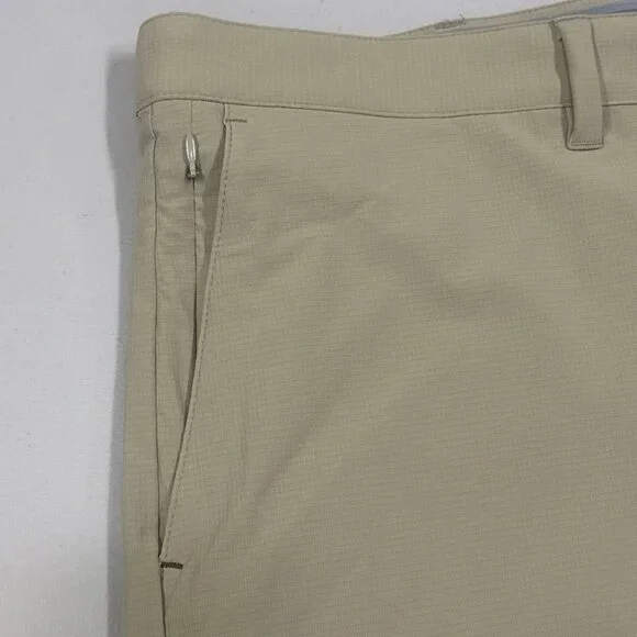 Tommy Bahama Men's Big & Tall Size 48RG Stone Khaki Chip Shot Performance Shorts - Picture 4 of 11